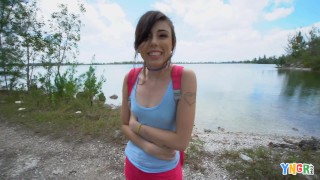 YNGR - Hiking And Fucking With Teen Becca Pierce