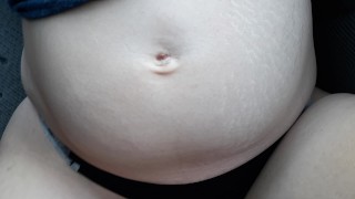 Pregnant Girls Roadside Creampie