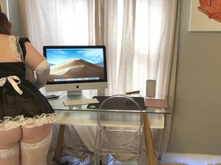 Preview of Naughty Maid Sucks, Fucks, and Takes it in the Ass