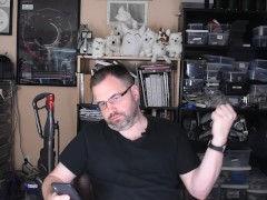Buttpluggin' With qDot - Apathetic Handjob, Part 1 (for Sex Toy Video Sync)