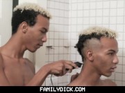 Preview 3 of FamilyDick - Hot Identical s Jerk Off Side By Side