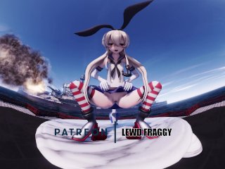 60fps, solo female, point of view, shimakaze