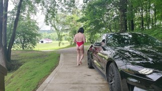 汽车可以看到我的屁股 #2