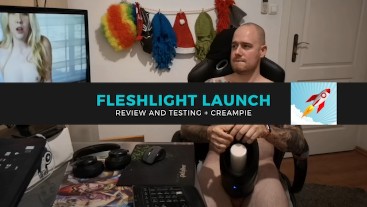 Fleshlight launch full review with testing + cum 1080p60fps