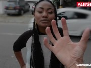 Preview 1 of LETSDOEIT - Cute Thicc Ebony Picked Up At The Market Cums On a Hard Cock