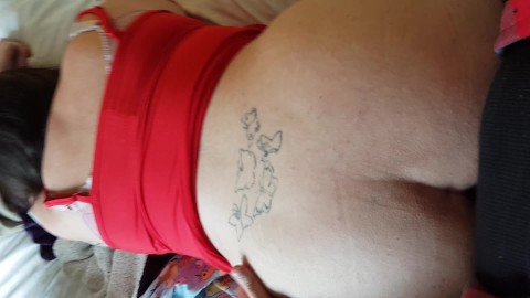 Doggie style quickly with pregnant pawg