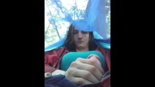 JO Camping With Tranny