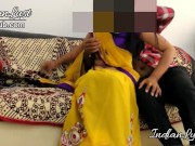 Preview 3 of Indian Wife Fucking Hard In Front Of Husband - Hindi Audio