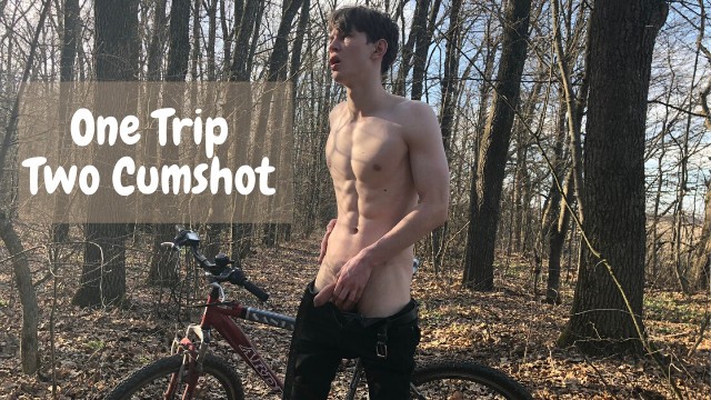 Horny Teenager and Hot Trip by Bicycle ! 1 - TRIP. 2 - CUMSHOT ! / BIG DICK  - Pornhub.com
