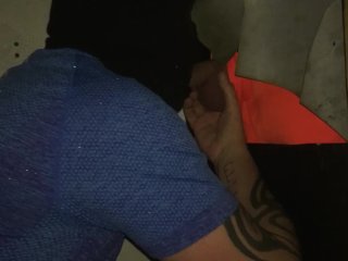 Builder visits gloryhole
