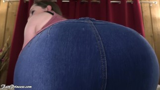 Stepmom farts on your face, while you jerk off