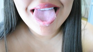 Erotic Saliva and Drool Play