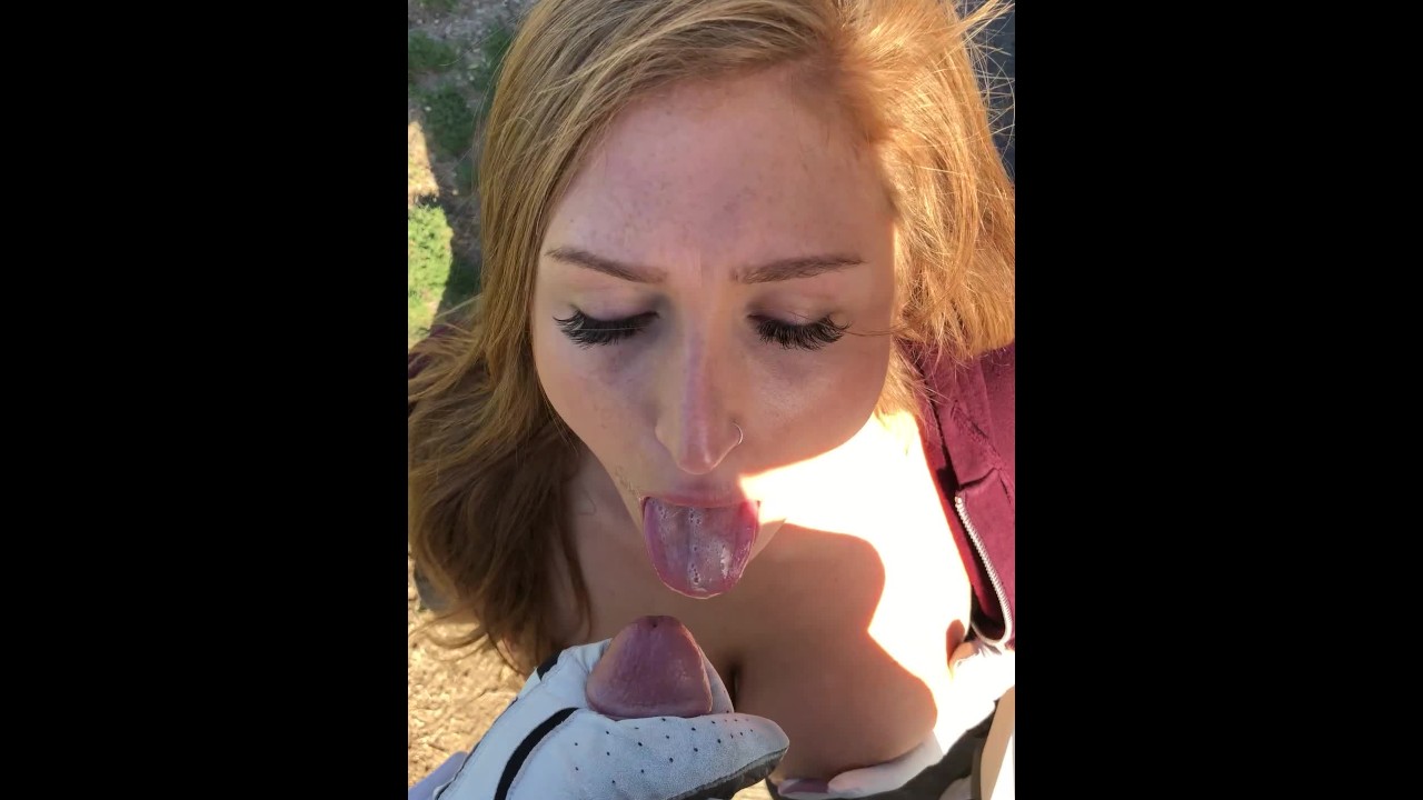 Golf girls cum swallow