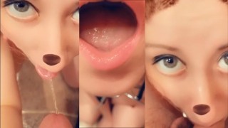 I SUCK PISS FROM Friend's COCK IN MY MOUTH IN PUBLIC TOILET THROAT PISS