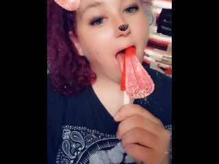 licking, solo female, blowjob, amateur