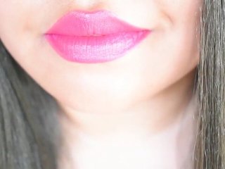 big lips, kink, point of view, lipstick
