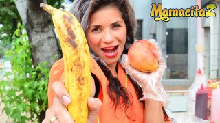 MamacitaZ - Petite colombiana Hot MILF fode como um jovem de 20 anos