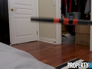 PropertySex - Savannah Sixx collects orgasms instead of rent screenshot number 0
