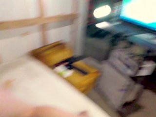 fucking two stacked pussies POV - sexdoll threesome