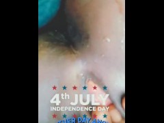 Supper wet take off  Independence day