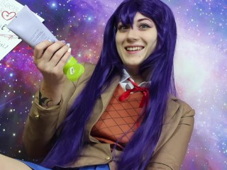 Yuri DDLC Yandere Love TEASER OmankoVivi Foot Fetish Masturbation Cosplay