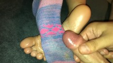 Cum on Socks