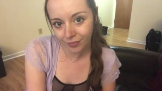 NadiaFoxx Sucking Pizza's Boy Dick and Swallowing Cum - Pornhub.com