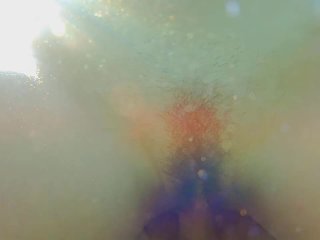 Island FUCK adventure &underwater sperm liking from_vagina