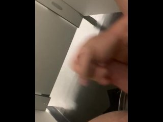 pissing, handjob, public, restroom