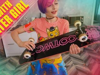 Sex with Skater Girl (FULL) FIND ME ON FANSLY  -  MYSWEETALICE 