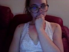 Playing With My Titties While My Roommate's Boyfriend Leaves The Room