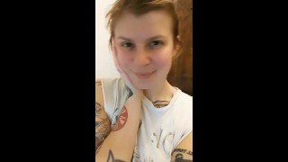 A TATTOOED CUTIE SMILES AT YOU AND THEN FARTS ON YOUR FACE