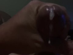 horny dude masturbates till he cums