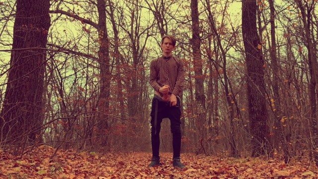 Horny Boy WANKING HIS Big DICK  IN FOREST ...