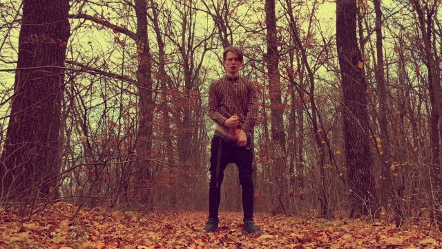 Horny Boy WANKING HIS Big DICK  IN FOREST ...