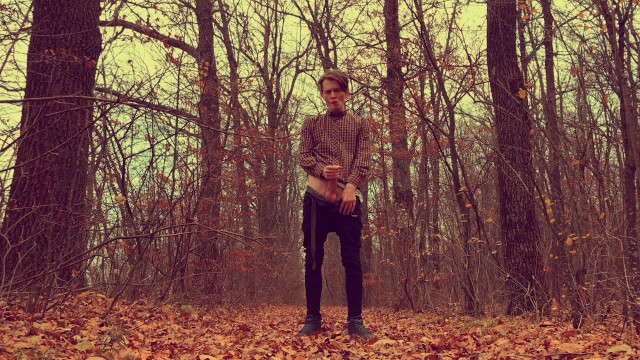 Horny Boy WANKING HIS Big DICK  IN FOREST ...