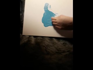 Playing With Paint! So Messy! (Painting With My Feet)