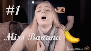 #1 Косплей на порномодель  — Miss Banana "He came inside me!"
