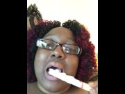 Preview 2 of licking off that vanilla ice cream
