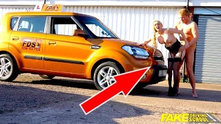 Amber Jayne Was Fucked By Her Husband At A Pretend Driving School