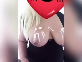 Horny Big Tit Slut Talking Dirty And Getting Messy