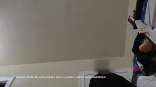 amaninheels | Giant Crossdresser | Under My Jimmy Choos (Teaser)