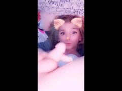 White Panties Sissy Vib Anal Egg Self facial attempt Teaser