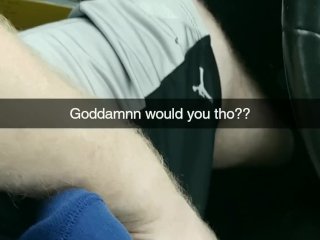 Driving with my cock rock hard!