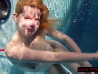 Lucie hot Russian_teen in Czech pool