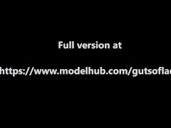 Spit bath for my belly button and belly stabbing (demo) - Screenshot 16 of 16 - Bdsm