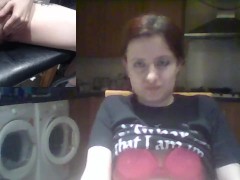 Two Camera Kitchen Orgasm Fun - Screenshot 1 of 16 - Masturbate