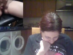 Two Camera Kitchen Orgasm Fun - Screenshot 13 of 16 - Masturbate