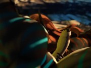 Preview 4 of Sharks fuck on the beach Yiff (M/F) WASTEFUL