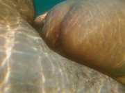 Preview 6 of DEEP ANAL into the Sea with Cloud of underwater CUM